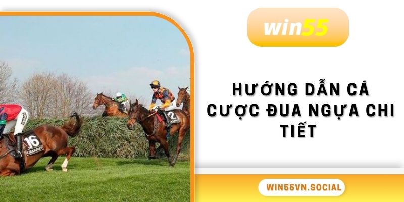 Cá Cược Đua Ngựa Win55 Kịch Tính Đến Từng Giây 3 Hướng dẫn cá cược đua ngựa chi tiết