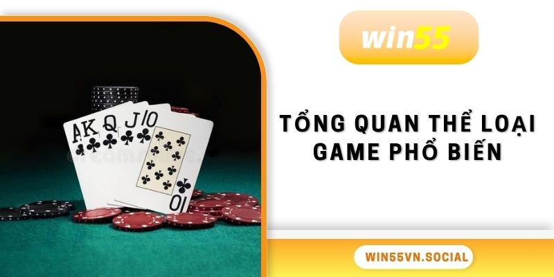 Tổng quan thể loại game phổ biến